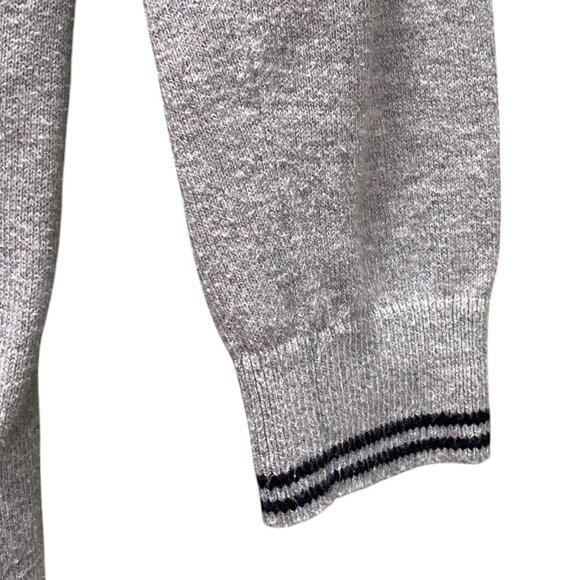 Hollister Y2K Women Varsity Button Up Cardigan Sz M Preppy Nautical Academia - Picture 3 of 12